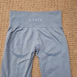 NVGTN Slate Blue Seamless Leggings